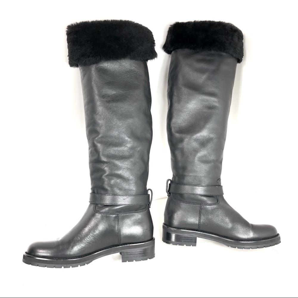 Versace Collection Made in Romania Black Boot Sz37 - Picture 4 of 8